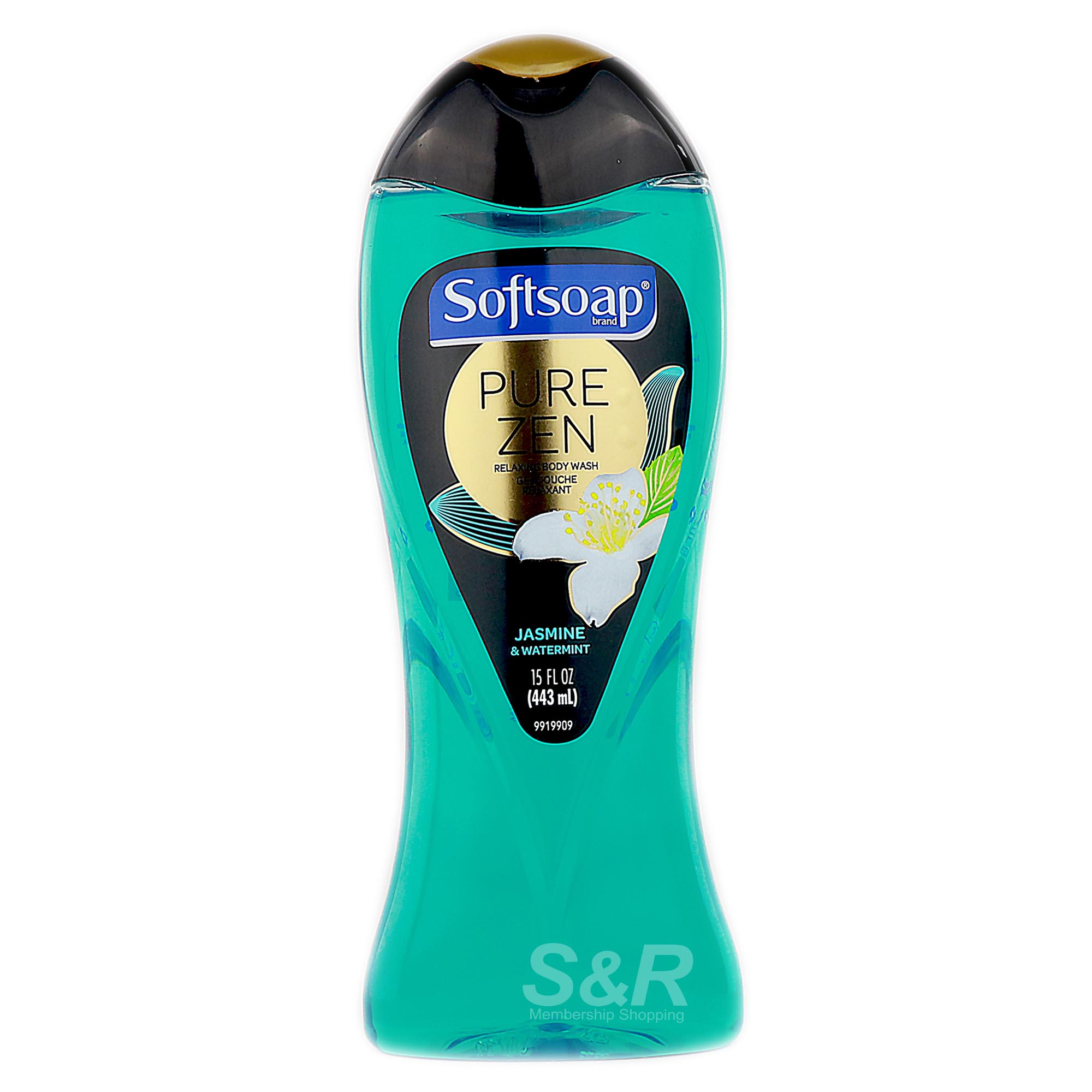 Softsoap Pure Zen Jasmine and Watermint Relaxing Body Wash 443mL
